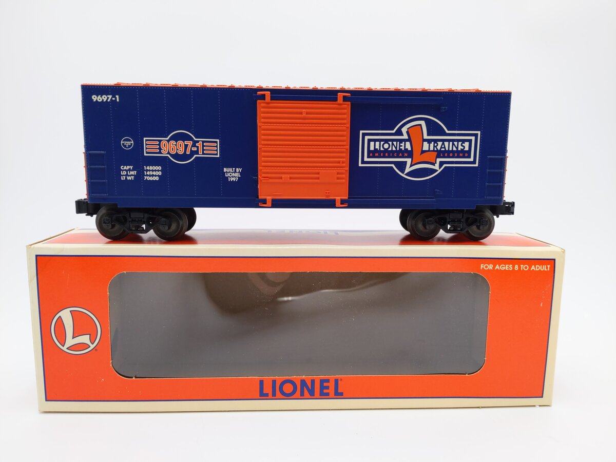 Lionel 6-29221 O Gauge 1997 Lionel Centennial Hi-Cube Boxcar #9697-1 LN/Box