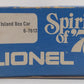 Lionel 6-7613 O Gauge Spirit of 76 State of Rhode Island Boxcar #7613 VG/Box