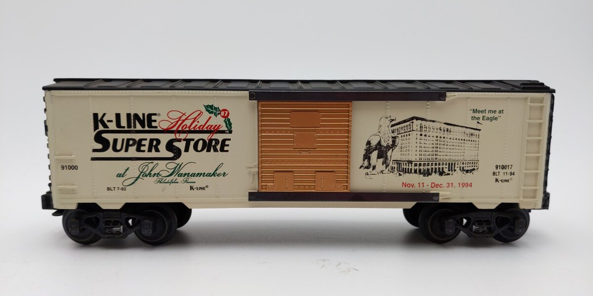 K-Line K910017 Holiday Superstore #7 Classic Boxcar EX/Box