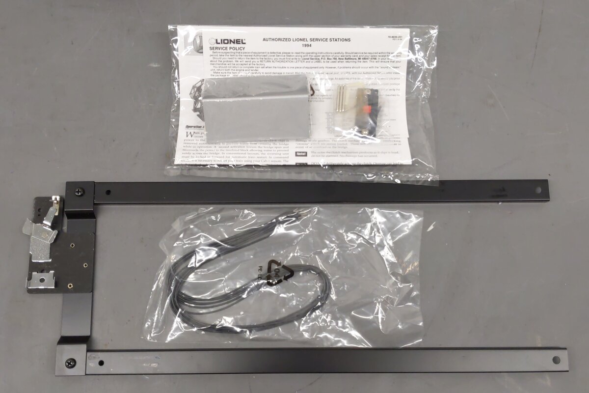 Lionel 6-22972 O Gauge #313 Bascule Bridge EX/Box