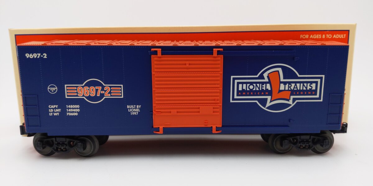 Lionel 6-29222 O Gauge 1997 Centennial Series Hi-Cube Boxcar #9697-2 LN/Box