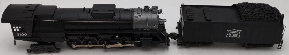 Lionel 6-18001 O Gauge Rock Island 4-8-4 Steam Locomotive & Tender #5100 EX/Box
