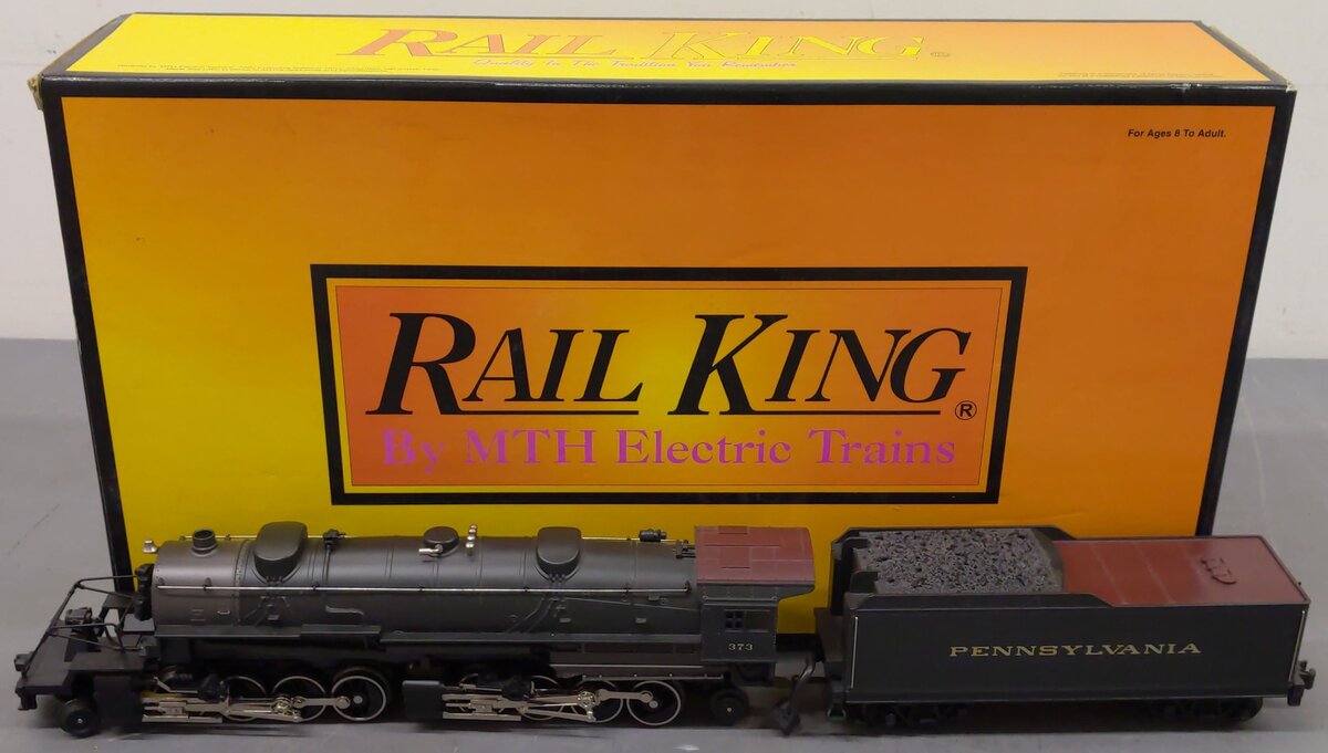 MTH 30-1156-1 O Pennsylvania 2-8-8-2 USRA Mallet Steam & Tender #373 w/PS1 EX/Box