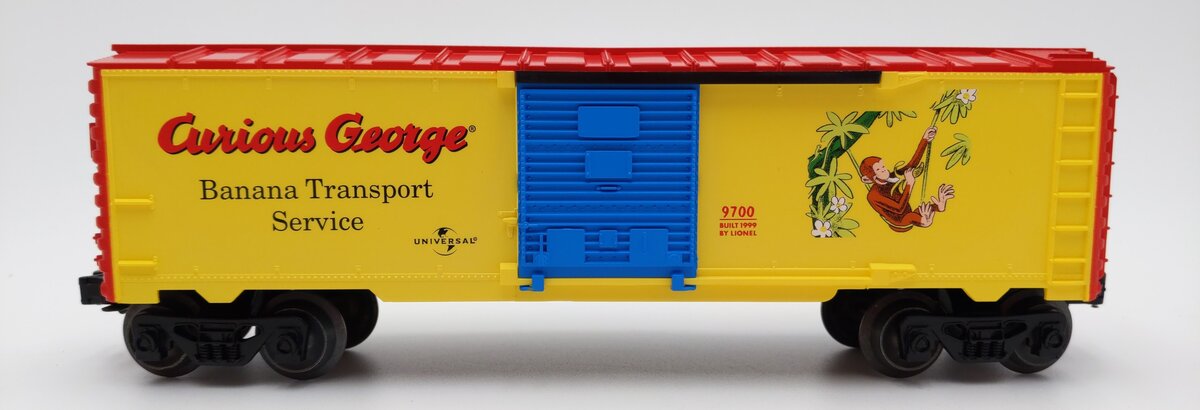 Lionel 6-26206 O Gauge Curious George Boxcar #9700 LN/Box