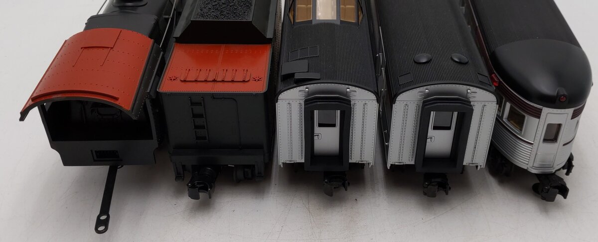 MTH 30-4092-1 PRR RailKing 2-8-0 O Gauge Steam Train Set with Proto-Sound 2.0 EX/Box