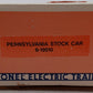 Lionel 6-19510 O Gauge Pennsylvania Railroad Stock Car #19510 EX/Box