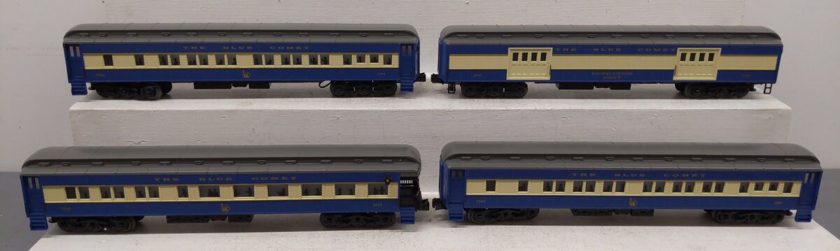 Williams 43356 CNJ 72 Ft. Heavyweight Passenger Car (Pack of 4) LN/Box