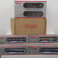 Williams 43356 CNJ 72 Ft. Heavyweight Passenger Car (Pack of 4) LN/Box
