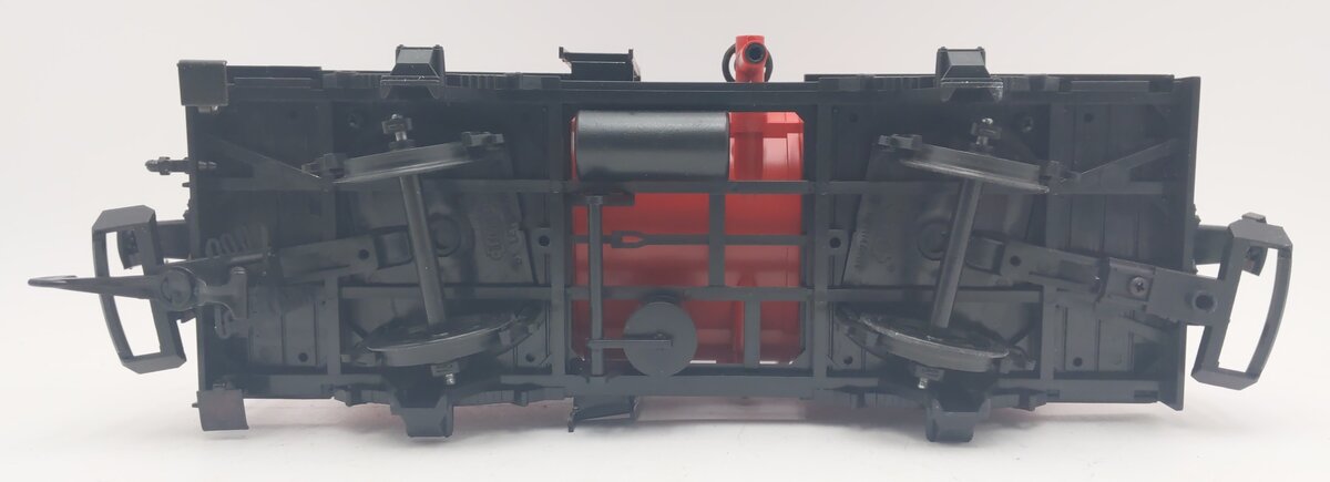 LGB 45403 G Scale DR Fire Department Tank Car - Plastic Wheels EX/Box