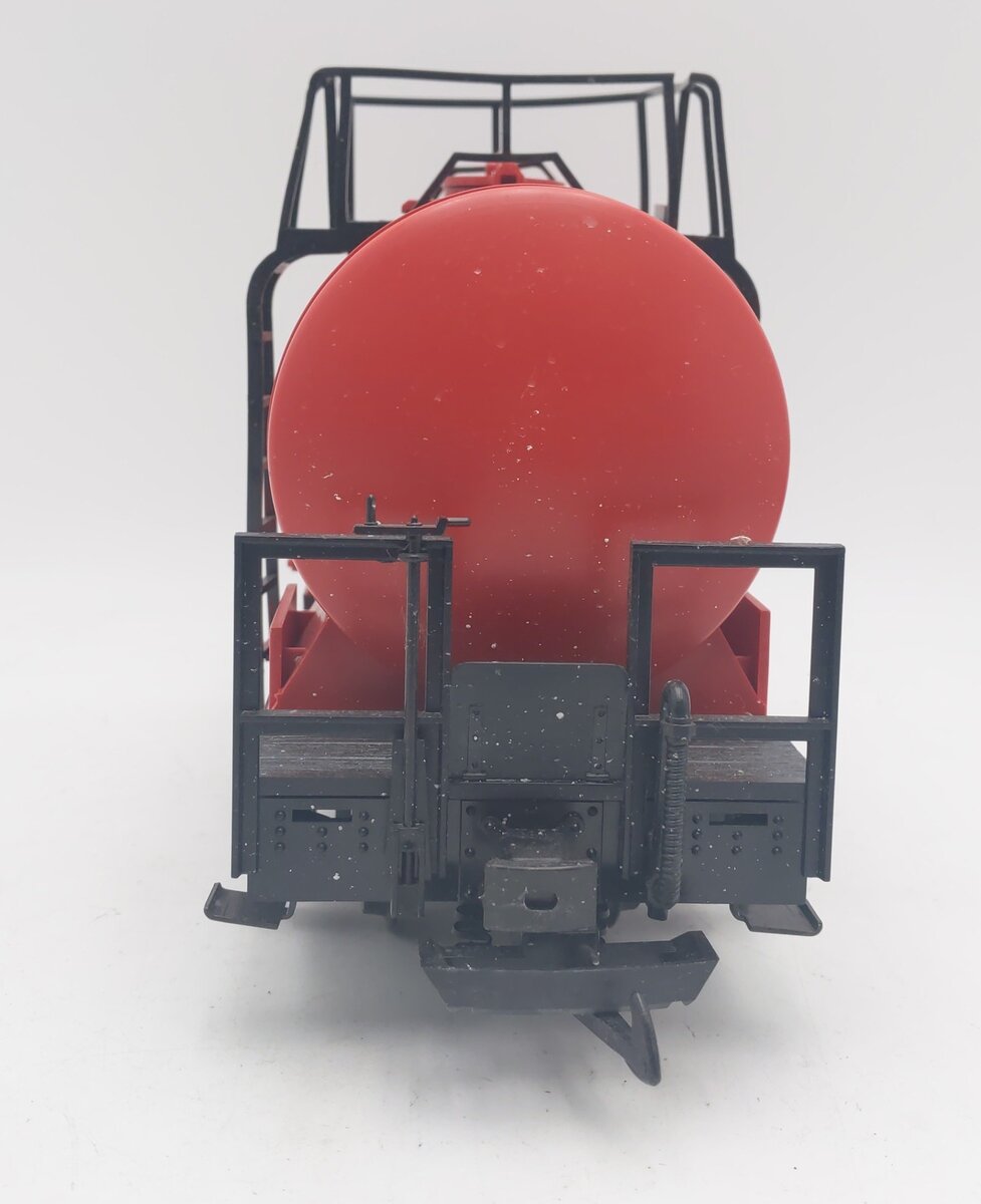 LGB 45403 G Scale DR Fire Department Tank Car - Plastic Wheels EX/Box