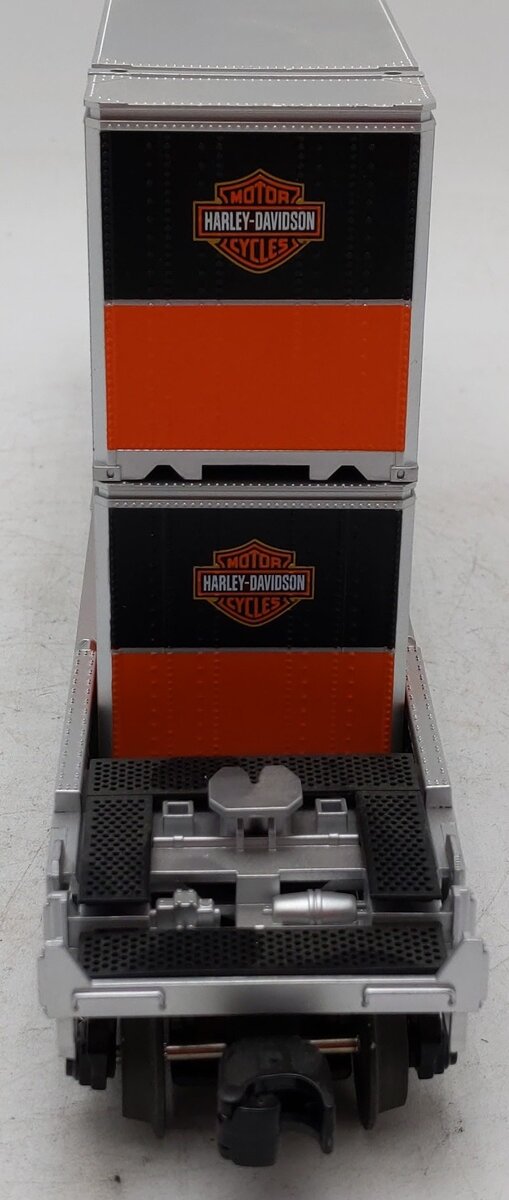 MTH 30-76256 Harley-Davidson Husky Stack Car w/Load EX/Box