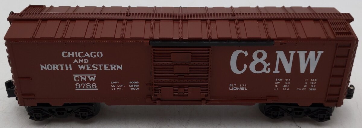 Lionel 6-9786 O Gauge Chicago & North Western Boxcar #9786 EX/Box