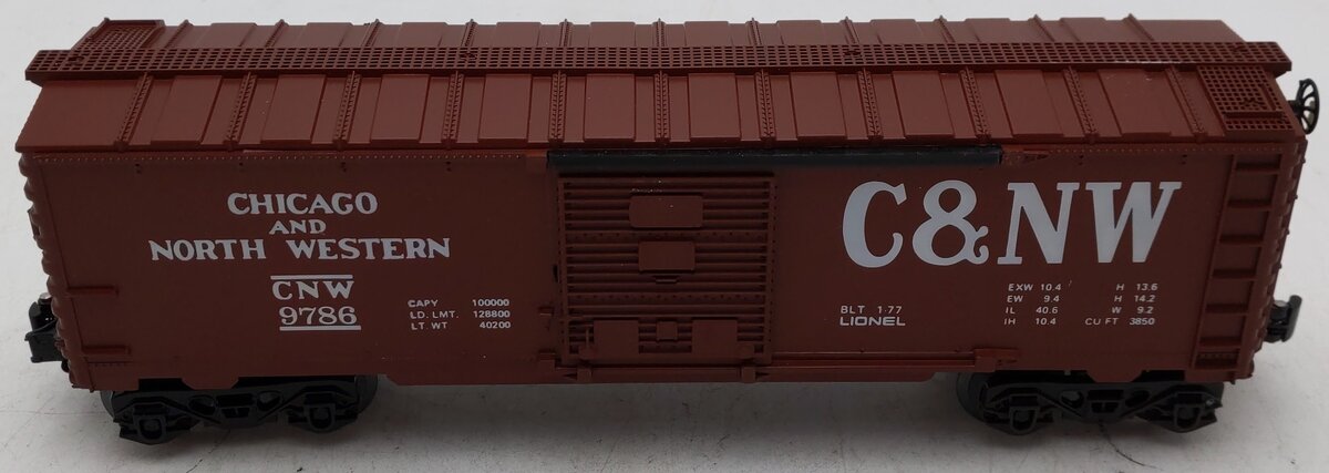 Lionel 6-9786 O Gauge Chicago & North Western Boxcar #9786 EX/Box