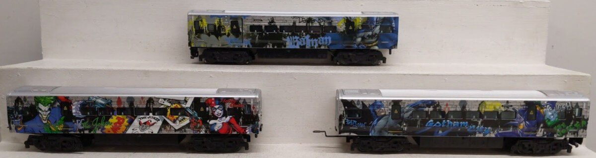 Lionel 6-81475 O Gauge DC Comics Batman Subway LionChief Set EX/Box