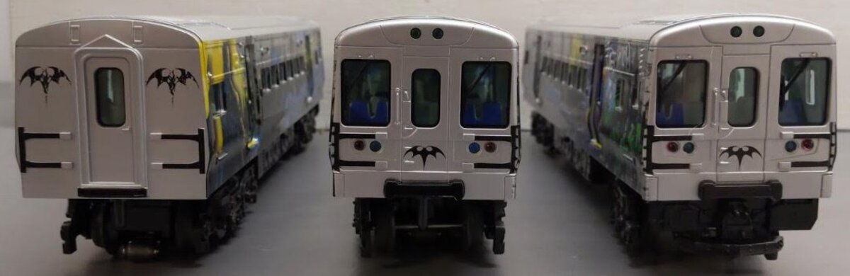 Lionel 6-81475 O Gauge DC Comics Batman Subway LionChief Set EX/Box