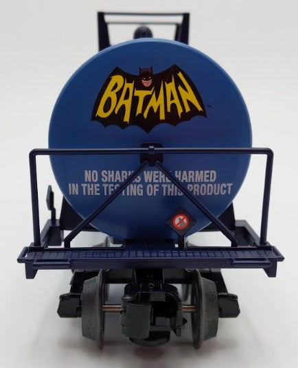Lionel 2028280 O Gauge Batman Shark Repellent Unibody Tank Car EX/Box