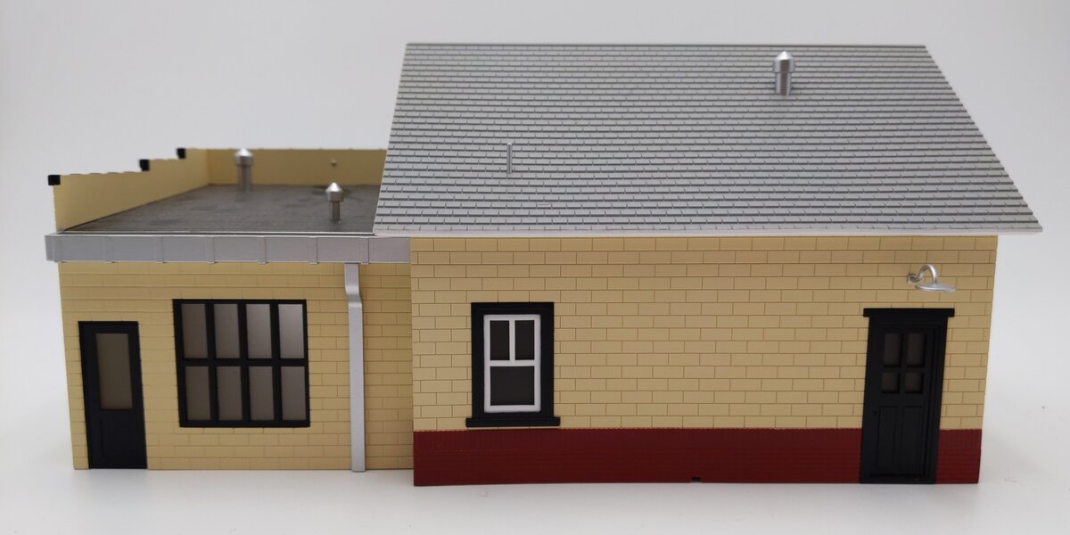 MTH 30-90327 Harley Davidson Country Gas Station EX/Box