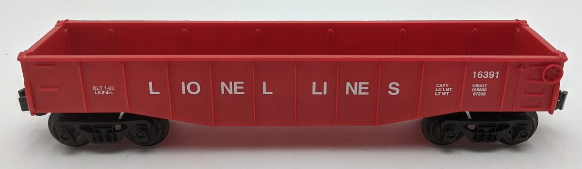 Lionel 6-16391 O Gauge Lionel Lines Gondola EX