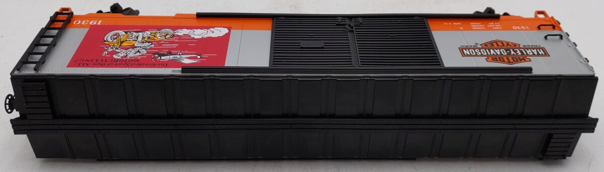 MTH 20-93544 O Gauge Harley Davidson 50' Double Door Box Car #1930 EX/Box