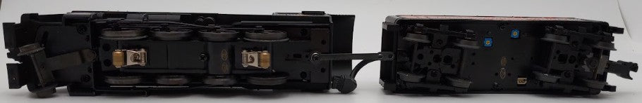 MTH 30-4149-1E O Gauge Harley-Davidson 2-8-0 Steam Engine & Tender with PS2 EX/Box