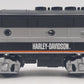 MTH 33-2014-4 Harley Davidson F3 B-Unit Non-Powered Diesel Engine EX/Box