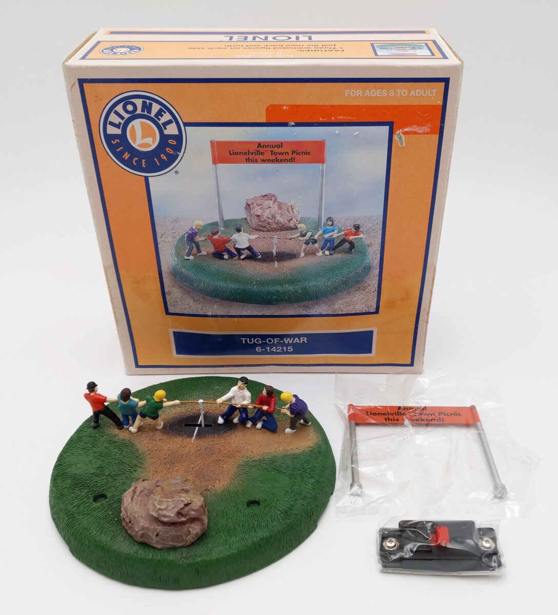 Lionel 6-14215 O Gauge Tug-O-War Animated Accessory EX/Box