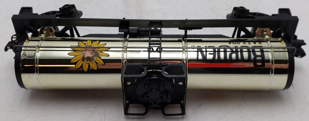 Lionel 6-9154 O Gauge Bordens Plated Gold Tank Car EX/Box