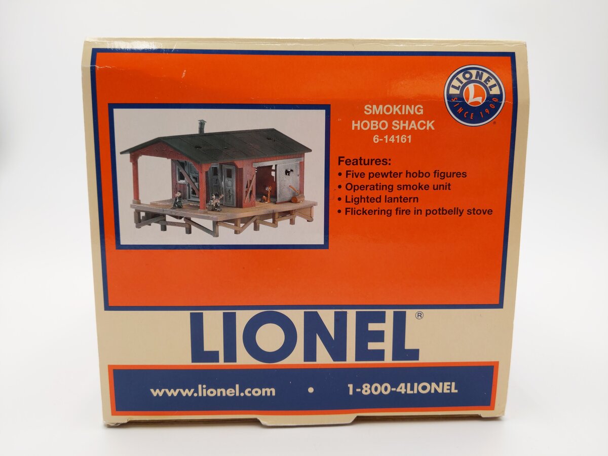 Lionel 6-14161 O Gauge Smoking Hobo Shack EX/Box