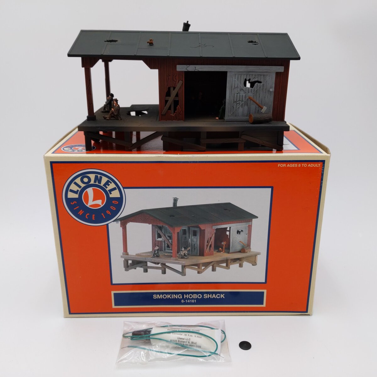 Lionel 6-14161 O Gauge Smoking Hobo Shack EX/Box