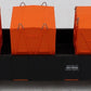 MTH 30-4149B O Gauge Harley Davidson Gondola w/ 3 LCL Containers EX/Box