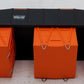 MTH 30-4149B O Gauge Harley Davidson Gondola w/ 3 LCL Containers EX/Box