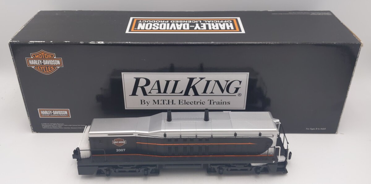MTH 30-2670-3 Harely Davidson NW-2 Calf Non-Powered Diesel Switcher #2007 LN/Box