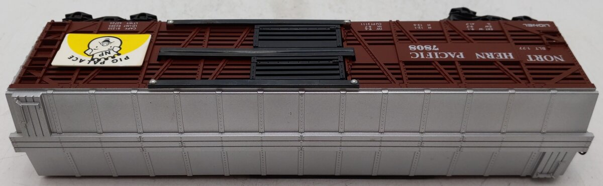 Lionel 6-7808 O Gauge Northern Pacific Pig Palace Stock Car EX/Box