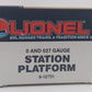 Lionel 6-12731 O Gauge Train Station Platform Model Building Kit