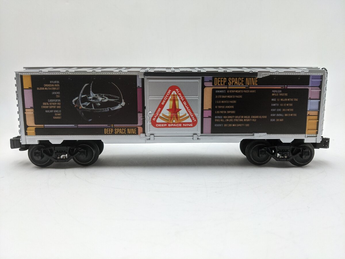 Lionel 2128330 O Gauge Star Trek: Captain Sisko Boxcar LN/Box