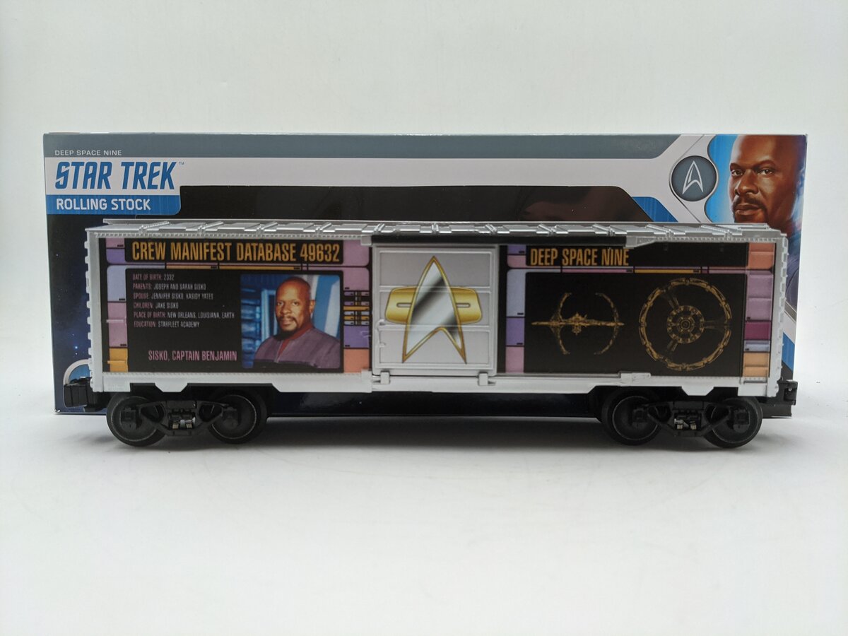 Lionel 2128330 O Gauge Star Trek: Captain Sisko Boxcar