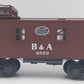 Lionel 6-6920 O Gauge Boston & Albany Woodside Illuminated Caboose #6920 EX
