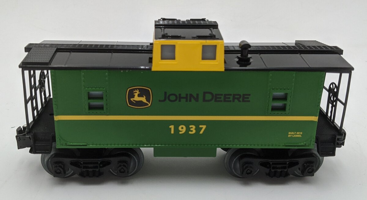 Lionel 6-83286 O Gauge John Deere Caboose #1937 EX