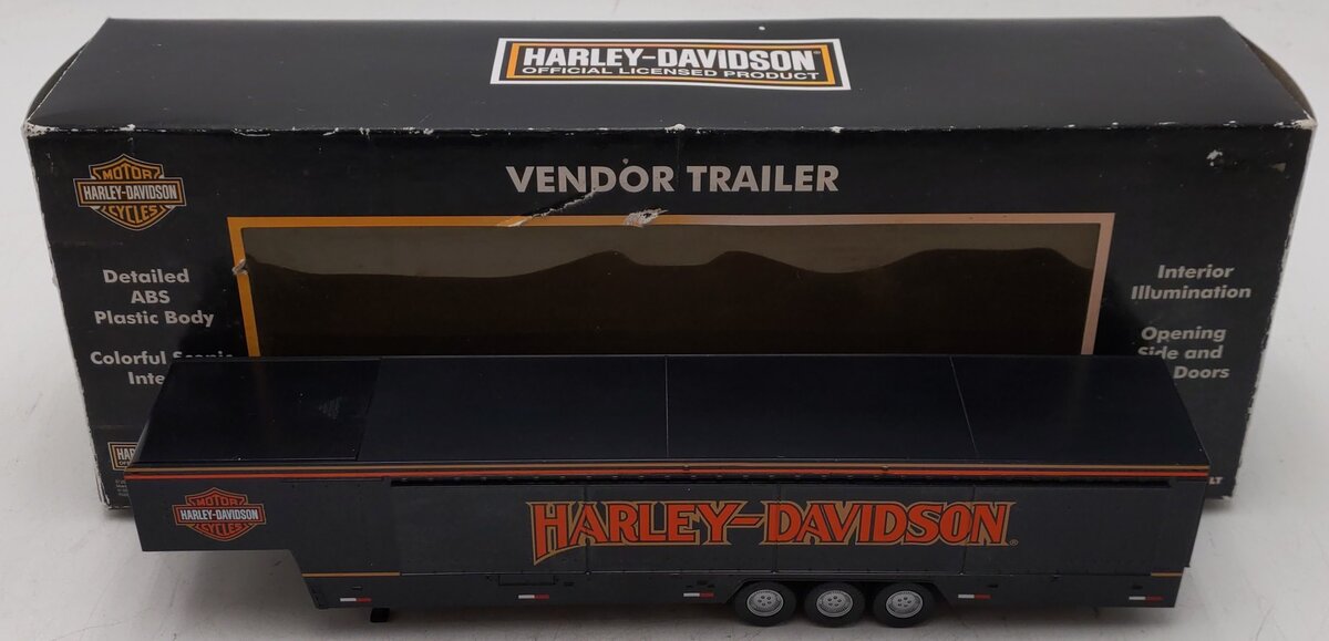 MTH 30-50039 Harley-Davidson Vendor Trailer EX/Box