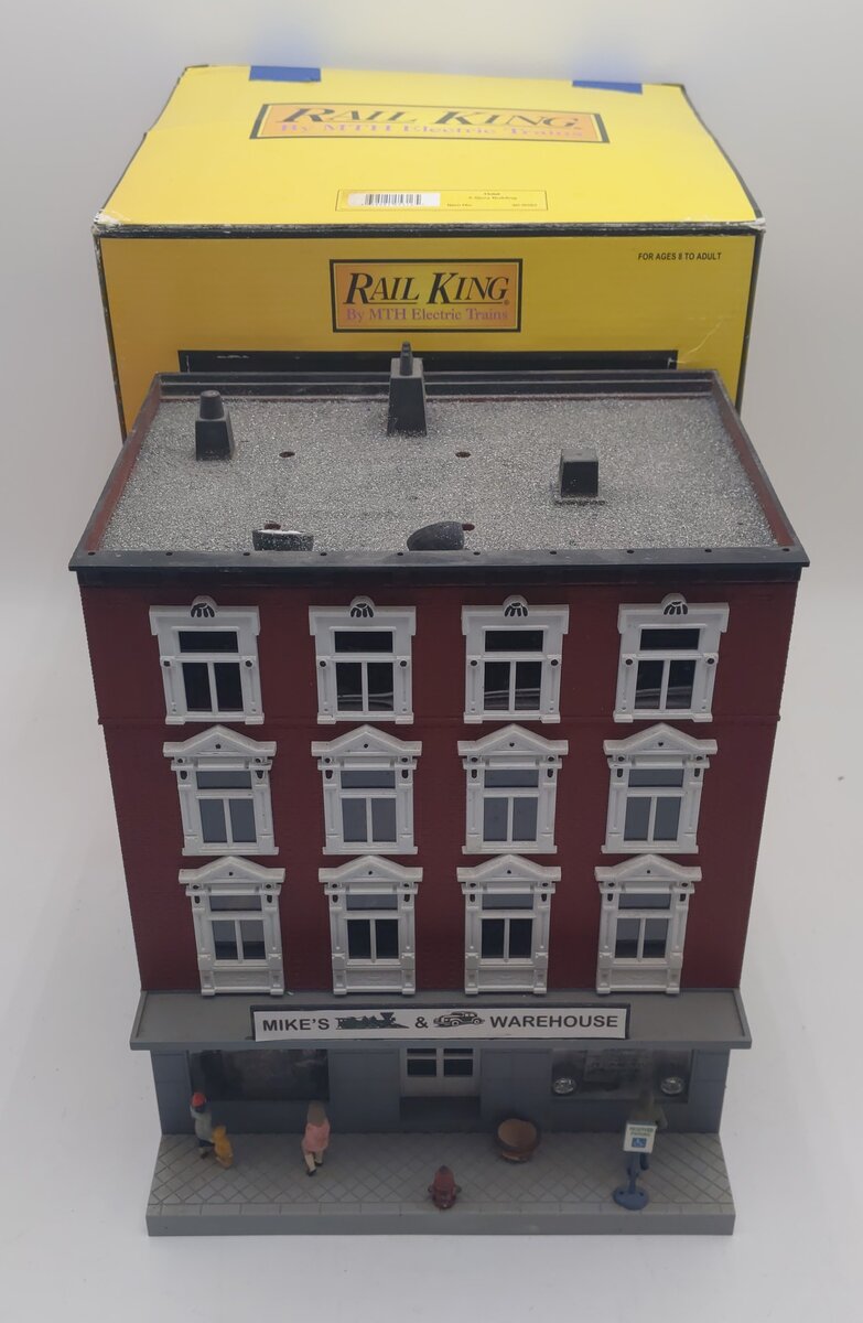 MTH 30-9082 Assembled Vanderbuilt 4-Story Hotel Building EX/Box