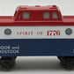 Lionel 6-9176 O Gauge Bangor & Aroostook "Spirit of1776" N5C Lighted Caboose EX