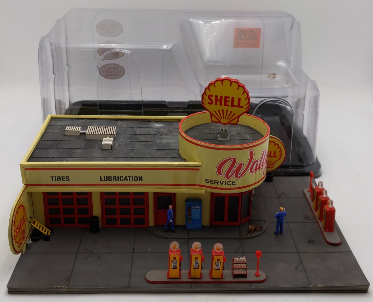Menards 279-4431 O Gauge Wally's Service Station EX/Box