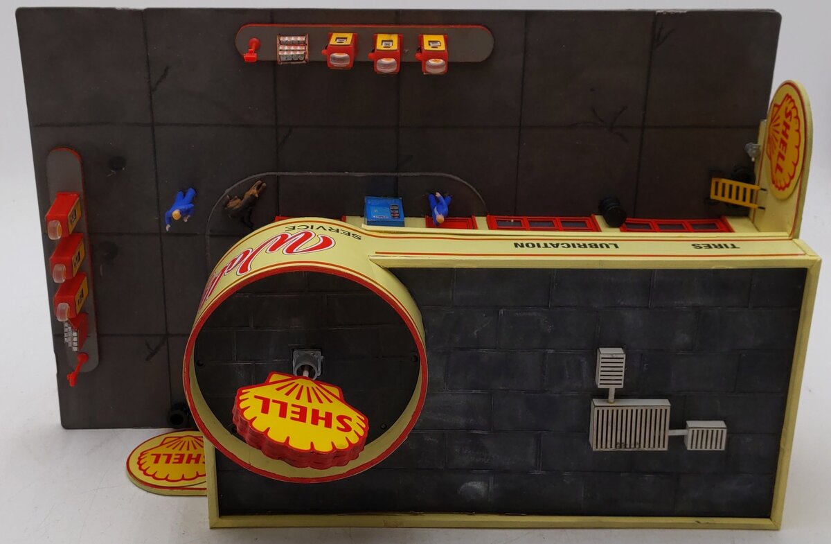 Menards 279-4431 O Gauge Wally's Service Station EX/Box