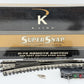 K-Line K-0775 O SuperSnap 72" Left Hand Remote Control Switch Turnout EX/Box