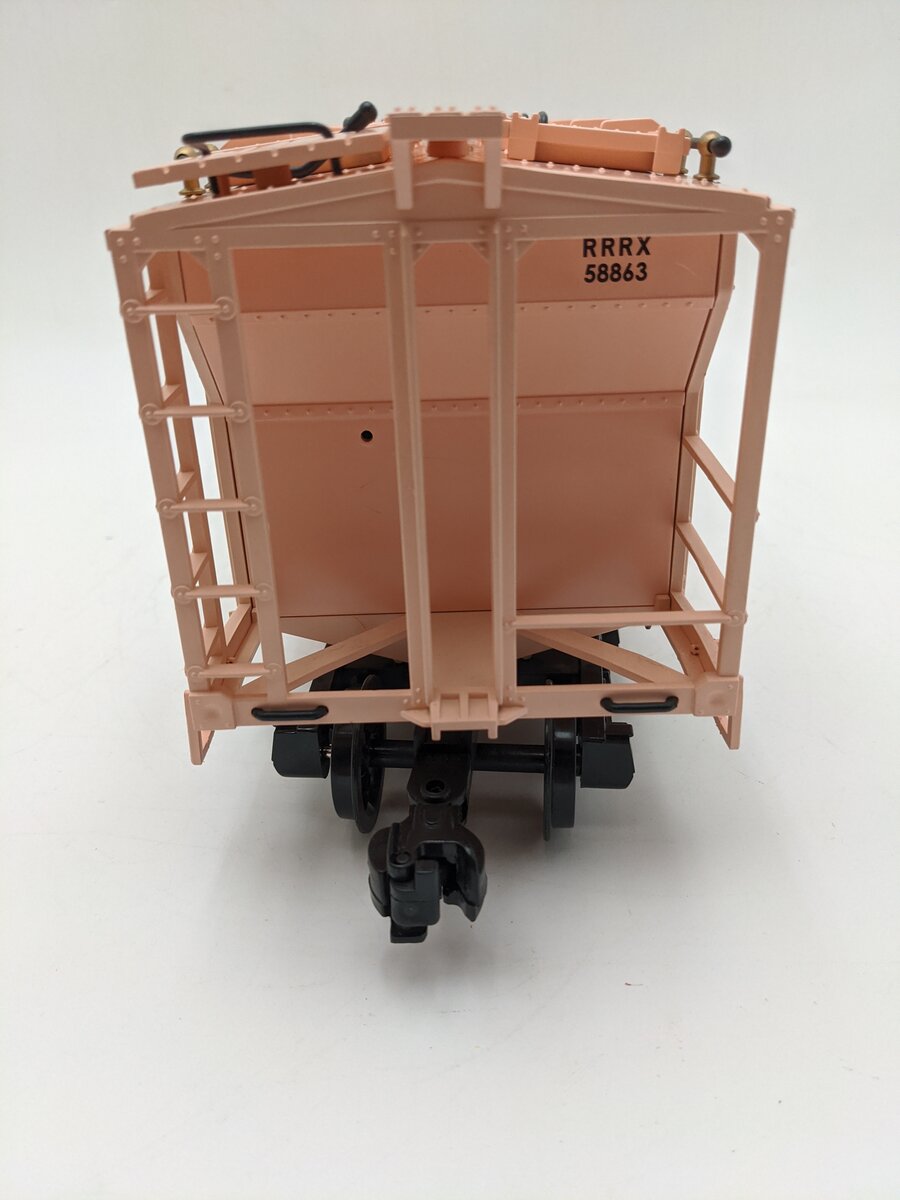 Aristo-Craft 41210 G Scale Farmer's Co-Op 2- Bay Hopper #58863 EX/Box