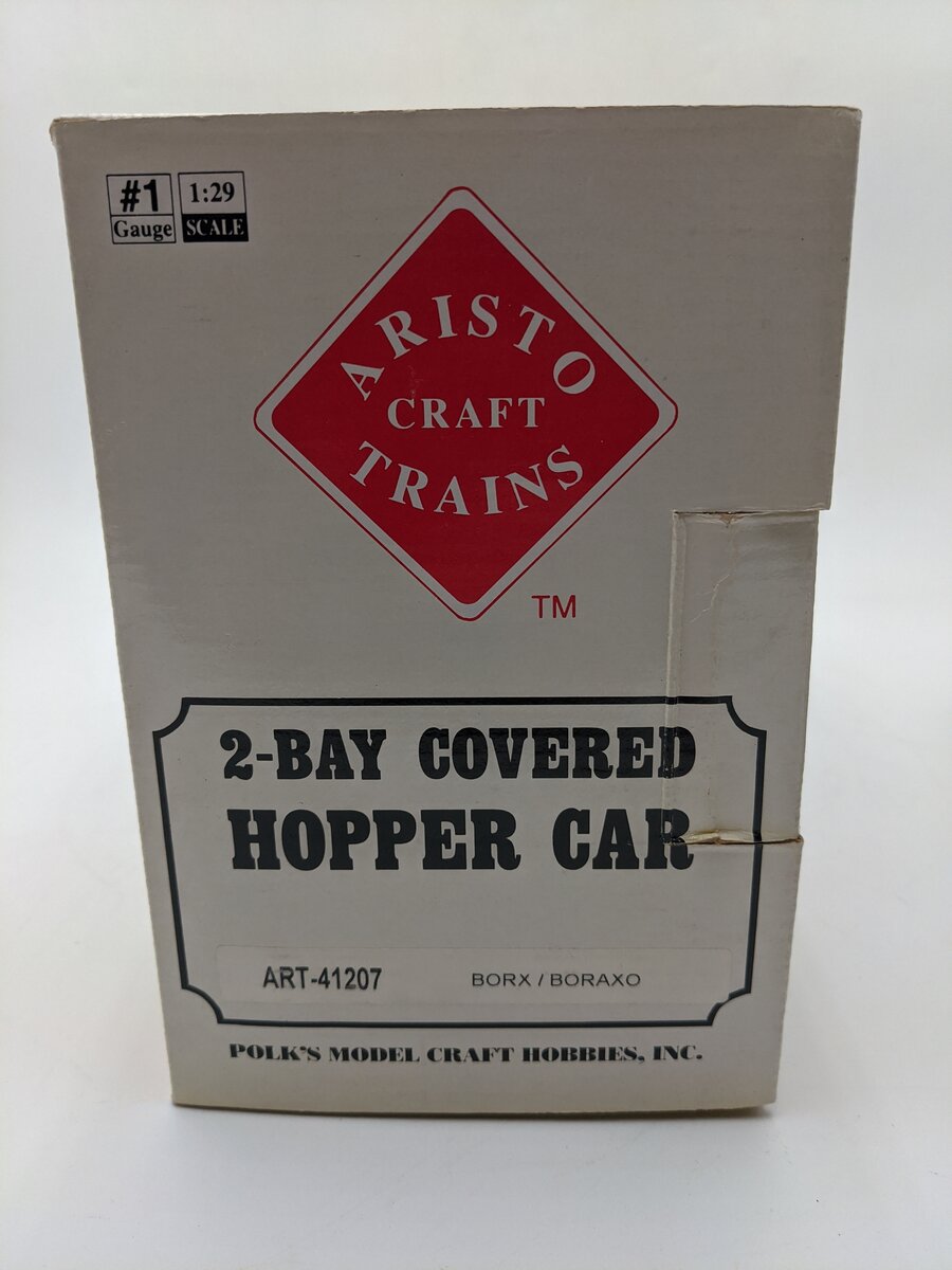 Aristo-Craft 41207 G Scale Boraxo 2-Bay Hopper VG/Box