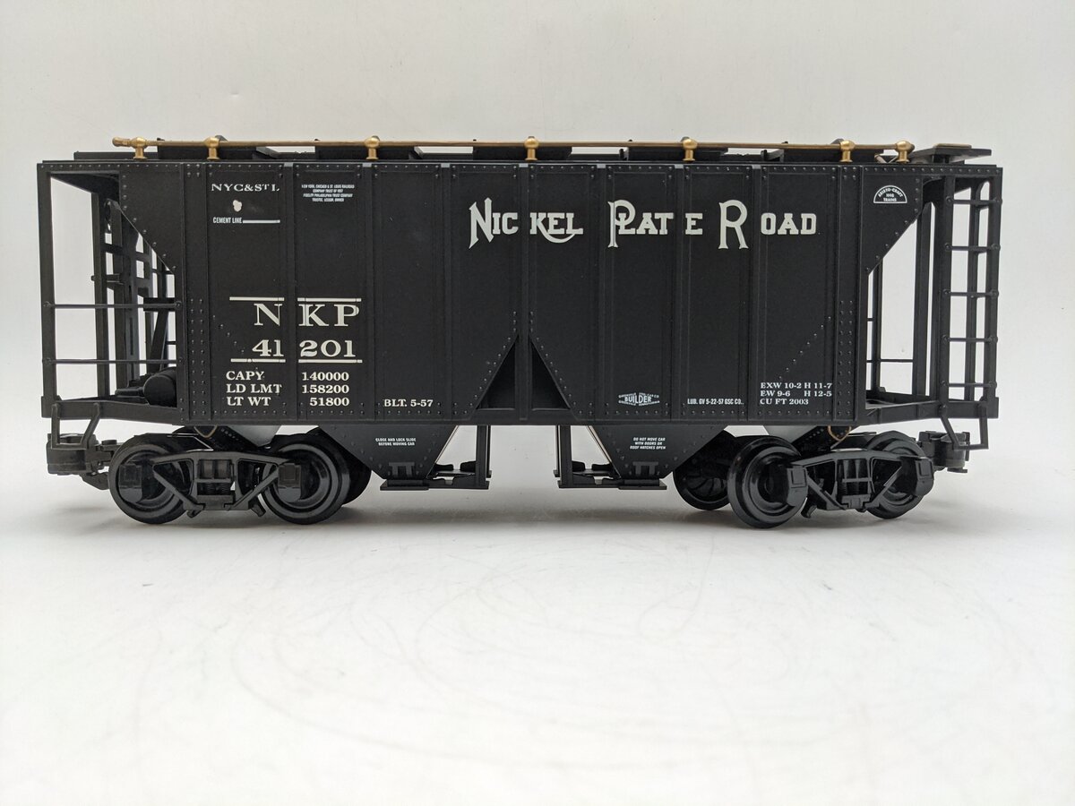 Aristo-Craft 41201 G Gauge Nickel Plate Road 2-Bay Covered Hopper #41201 EX/Box