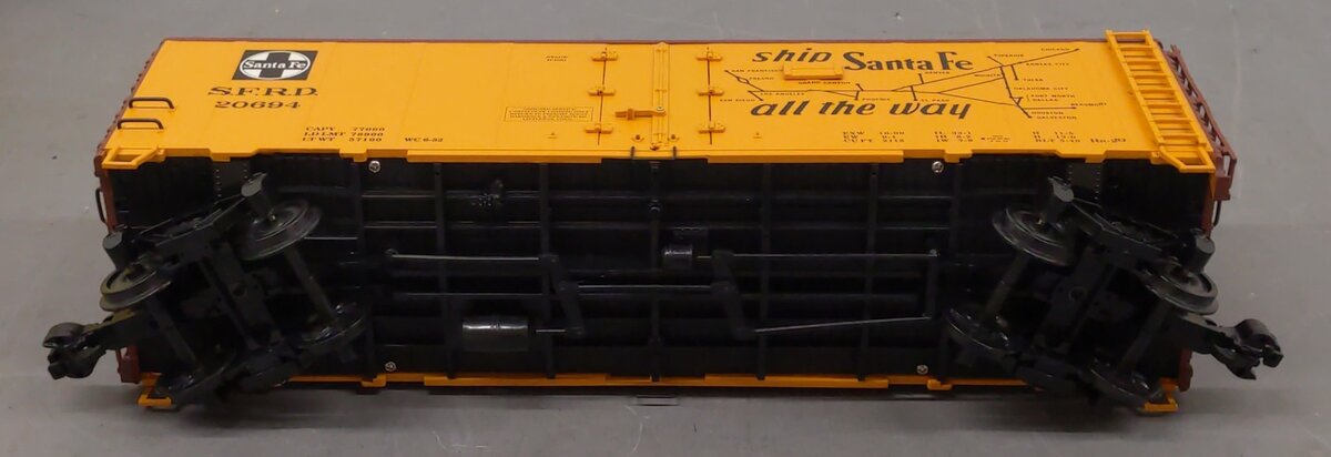 Aristo-Craft 46228-4 G Scale ATSF/Santa Fe El Capitan Reefer #20694 LN/Box