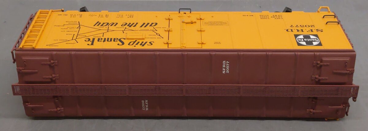 Aristo-Craft 46228-4 G Scale ATSF/Santa Fe El Capitan Reefer #20577 LN/Box