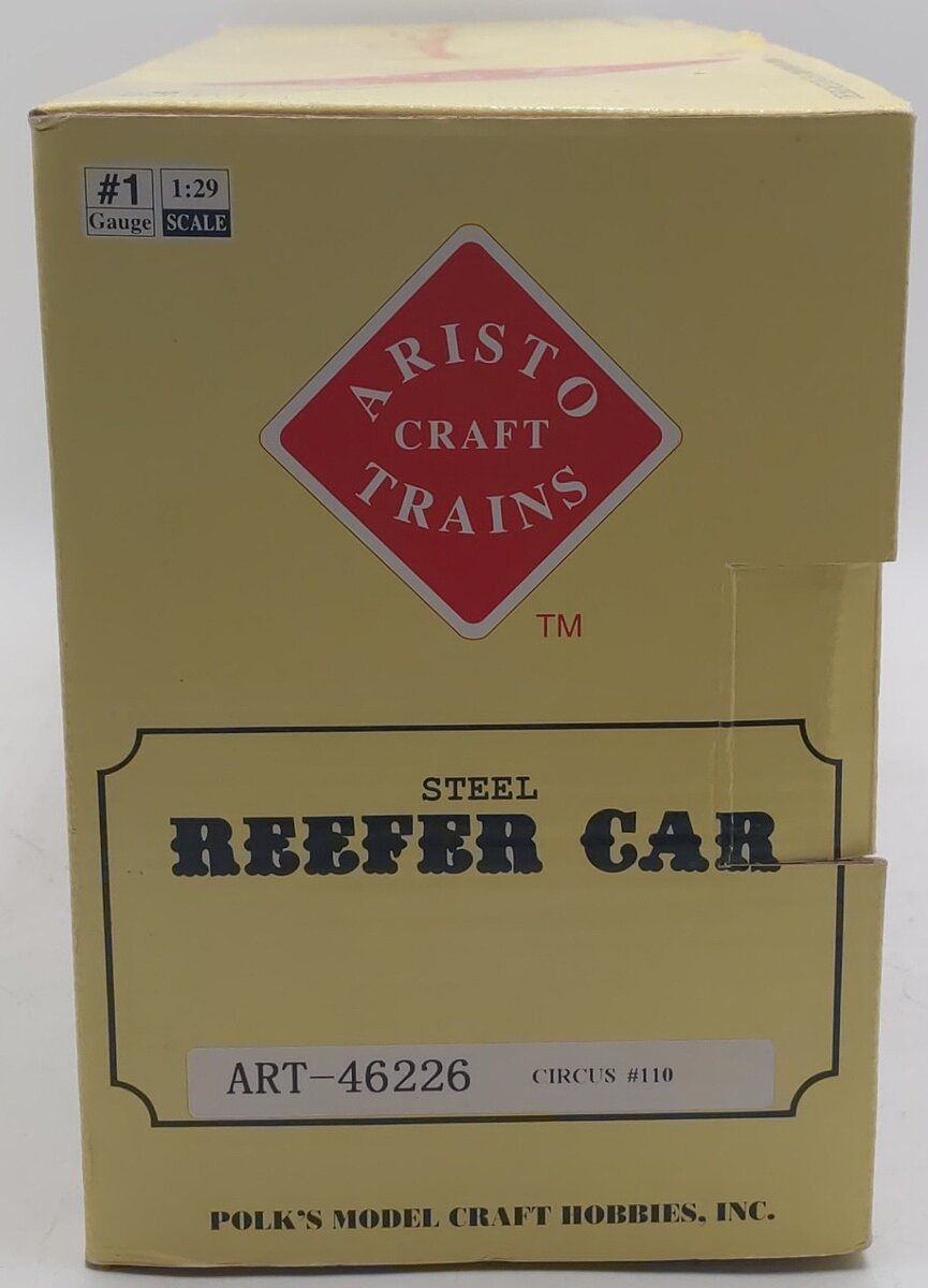 Aristo-Craft 46226 G Streel Circus Regrigerator Boxcar #101 EX/Box